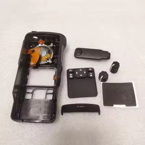 Replacement Housing Cover Case with Speaker for Motorola DP4601e DP4600e Two Way RADIO Repair Access