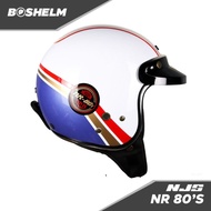 [✅New] Boshelm Helm Njs Nr-80'S Roadster Helm Half Face Sni