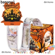 BANA Halloween Money Gift Box, DIY Stickers Pull Out Design  Money Box, Money Holder Gift Box Hallow