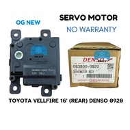ORIGINAL DENSO TOYOTA ALPHARD VELLFIRE ANH20 GGH20 AGH30 GGH30 ESTIMA ACR50 5 PINS REAR SERVO MOTOR 