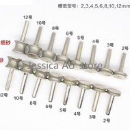 ❣Grit 80-240 2-12mm Round Ring Bracelet Grinding Wheel Diamond Abrasive Disc Jade Bangle PolishI$3y