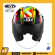 KYT NFJ 3 NATION No Bike No Life Helmet | PSB Approved Helmet | DR Helmet