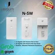 Ubiquiti Nano Switch Outdoor 4-Port POE Pasthrough Switch N-SW
