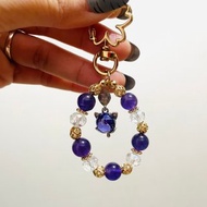 紫月戀曲 月影喵心【紫水晶貓咪吊飾】九紫離火/一物一拍