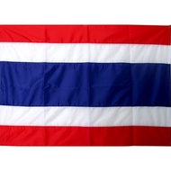 National Flag Thai Size 40*60 60*90 80*120 100*15 120*180 15*225 200*300 Cm. Flagpole Tricolor Of Um