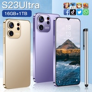 【New phone】S23ultra 5G smartphone 16GB+512GB memory 6.8inch ultra-clear screen new mobile phone