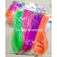 (Bet Kalimantan Area Only) Rainbow plastic rice ladle price for 1 dozen (12 pcs) Rainbow rice ladle