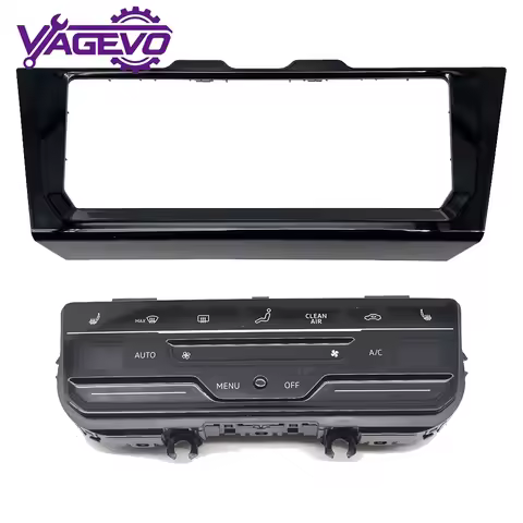 3-zone LCD touch air conditioning panel with seat heating function suitable for VW Passat B8 8.5 Tig