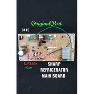 SHARP REFRIGERATOR MAIN PCB BOARD SJ-406M SJ-366M SJ-288MDS SJ408MDS SJF32GX SJ-F32GX ORIGINAL PART (C415)