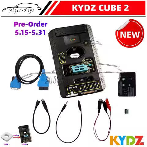 Algernon-keys KYDZ CUBE 2 Key NXP Chip Copy Support 5C5D MQB49 Key Read Write Upgrade CUBE 1 (May 15
