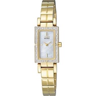 Citizen Ladies Eco-Drive Fashion Gold Watch with Mother of Pearl Watch EG2586-51D