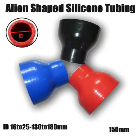 ID16mm-ID180mm Length 150mm Straight Silicone Reducer Hose Universal Silicone Hose Intercooler Turbo