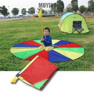 (qianmen8.ph)6.5ft 2M Kids Children Play Rainbow Parachute 8 Handles Outdoor Game Exercise Sport Toy