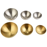 [Hot-HOUSE] Stainless Steel Rice Soup Heat Insulated 304 Double Walled Bowl Salad Mixing❀