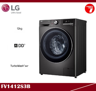 [ Delivered by Seller ] LG 12kg Front Load Washing Machine / Washer with AI Direct Drive™ and TurboWash™360˚ FV1412S3B