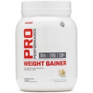 Serbuk Protein Penambah Berat Prestasi GNC Pro, Protein 50g, Kalori Tinggi, 700 Kalori, Menyokong Pe