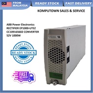 ABB Power Electronics RECTIFIER EP1000-UTEZ CC109165602 CONVERTER 52V 1000W