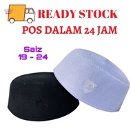 kopiah putih/kopiah hitam
