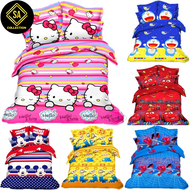 CADAR CARTOON BEDSHEET 100%COTTON SINGLE SIZE / QUEEN SIZE CADAR BUDAK/ CADAR SINGLE BEDSHEET CARTOO