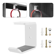 Cosmos 2 Pcs Headphone Hanger Mount Under-Desk Headset Hanger Hook Earphone Holder Wall Mount Hooks 