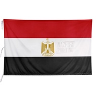 Egyptian Flag Egypt/ (National Flag) - Complete Sizes (Small, Medium, Large) - Nazhifa Printing