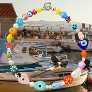 LA FAVELA MISMATCH GLASS SUMMER Necklace