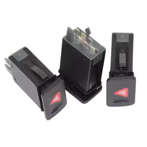 3PCS OEM Switch Hazard Warning Flash Switchs Button Fir For VW Jetta 4 Bora Golf MK4 1J0 953 235 C 1
