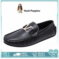 TOP☆Hush_Puppies รองเท้าโบ๊ทชูส์สไตล์เกาหลีโลฟเฟอร์ส้นเตี้ย,รองเท้าโลฟเฟอร์ผู้ชายรองเท้าลำลองรองเท้าโบ๊ทชูส์ผู้ชาย