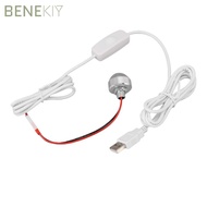 BENEKIY LED Spotlight, 5V USB Powered Breathing Mode and Constant Mode Spotlight, Mini Aluminum Allo