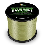 Ashconfish TaRGET 8เส้นถักเอ็นตกปลา1000เมตร6-150ปอนด์สาย PE ที่แข็งแกร่ง