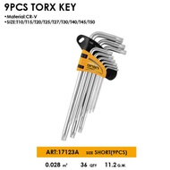 DINGQI Torx Allen Key Torx Type Set 17123A 17125A