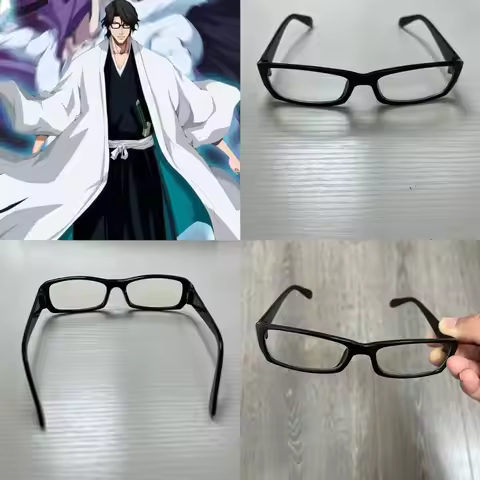 Aizen Sousuke Cosplay Eyewear Eyeglasses Anime Eye Glasses Halloween Cosplay Costume Accessory