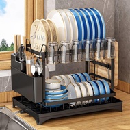 Kitchen Rack Dishes Dishes Storage Rack Drain Rack Household Multifunctional Dish Rack Cupboard Tabl