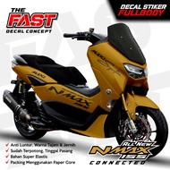 BISA COD Decal Sticker Yamaha Nmax 155 New Fullbody Maxi Signature Decal stiker nmax new / stiker nmax full body design Maxi Signature Decal Nmax 155 New Connected Full Body Stiker Sticker Motor Yamaha Modif Variasi Aksesoris Dekal Nmax Maxi Signature