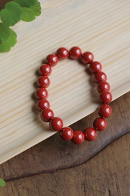 春秋手作 | 硃砂手串 10mm | 原礦帝王硃砂 闢邪 化太歲 | 男款