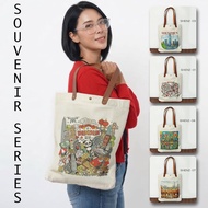 Tote bag Canvas By By Shenzhen China Totebag Souvenir Shenzhen China