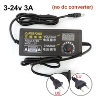 Adjustable Power Supply Adapter AC To DC 3V 12V 5V 6V 8v 18v 24V 9V 24V 1A 2A 3A Universal Volt Regu