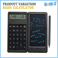 Basic Scientific Calculator Notepad LCD Writing Tablet Digital Drawing Pad With Stylus Pen Erase But