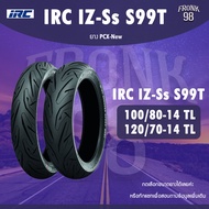 IRC IZ-Ss S99T Set 100/80-14 + 120/70-14 TL ยางรถมอเตอร์ไซค์ : PCX