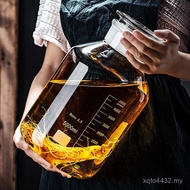 Glass Storage Bottle Silicon Borosilicate High Wine Bottle Soaked White 5kg Thickened with Wine Jar 