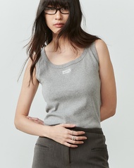 (ready to ship) beforesunset_studio - Pie Tank Tops เสื้อกล้ามผ้าร่อง ปักโลโก้