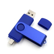 ♥【Readystock】 + FREE Shipping+ COD ♥ Blue Udisk USB 512GB 526GB 128GB 64GB 32GB OTG flash drive pendrive smartphone