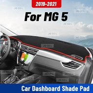 For MG 5 2019 2020 2021 MG5 Car Dashmat Anti-UV Dashboard Cover Dash Mat Sunshade Cushion Carpet Pro
