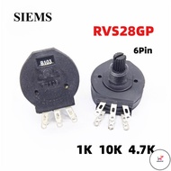 WOW RVS28GP Potentiometer 6Pin B102 B103 B472 1K 10K 4.7K Potentiometer Commonly used in electric we