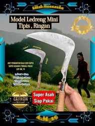 Sabit Arit Ledreng Mini Tipis Ringan Super Pengaritan Rumput Baja Isen Selap AM19 Wonosobo cptk