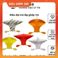 Chinh My song Van mini flute kite 1m25 1m7 2m5 3m5 4m5 cheap assembly NVT 360