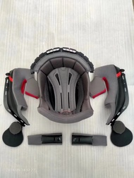 SHOEI NXR1 Z7 ZSeven อุปกรณ์เสริมซับในหมวกกันน็อคมอเตอร์ไซค์ ขนาด XS S M L XL XXL