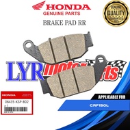 HONDA BRAKE PAD RR FOR XRF150L -06435-KSP-B02