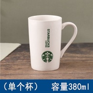 Starbucks Mug with Lid Spoon Starbucks Coffee Cup Water Cup Classic Cup 380ml