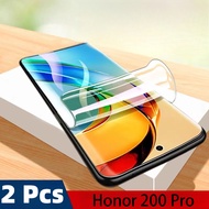 2 Pcs Honor 200 Pro 5G Hydrogel Screen Protector For Honor 400 200 Pro X9C X9B X9A 5G Soft Hydrogel